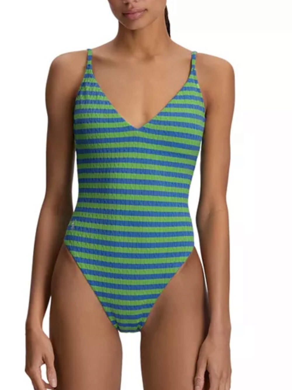 Polo Ralph Lauren 🦚 Striped V-Neck One-Piece